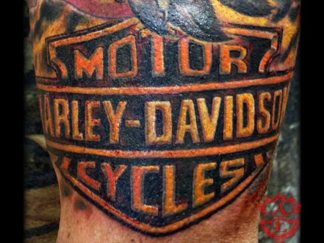  harley  davidson  tattoo   arrowsandembers
